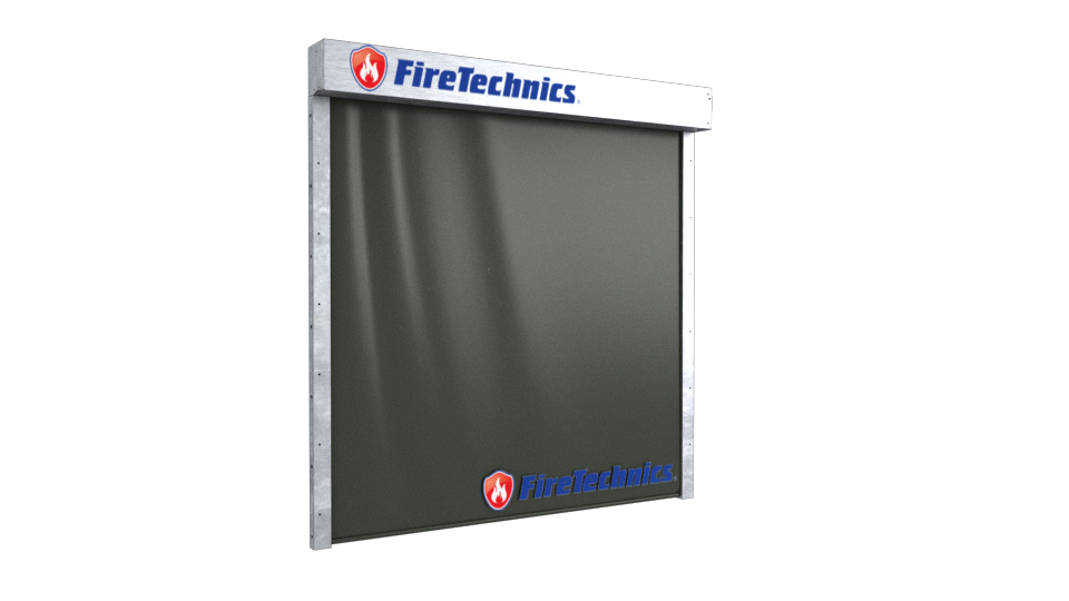 Противопожарная рулонная штора FireTechnics EI60